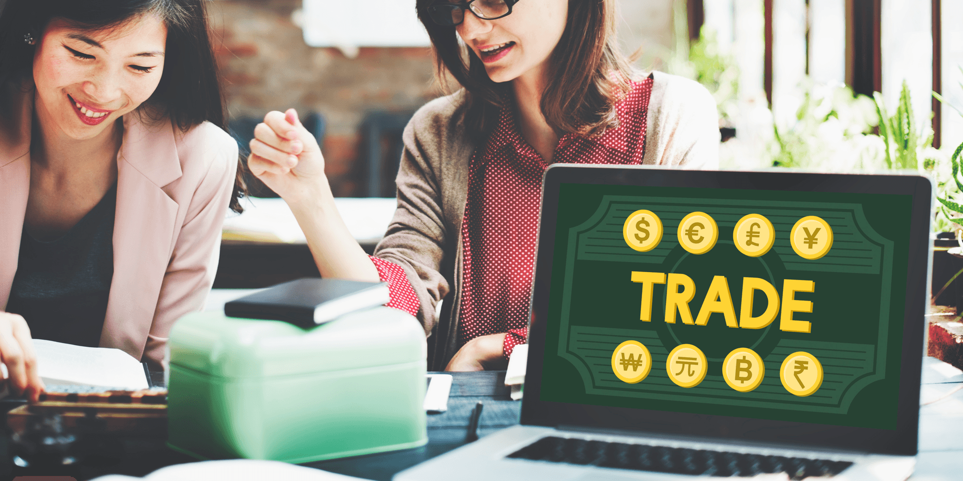 Frauen-erfolgreicher-an-der-Börse-Frau-Trading