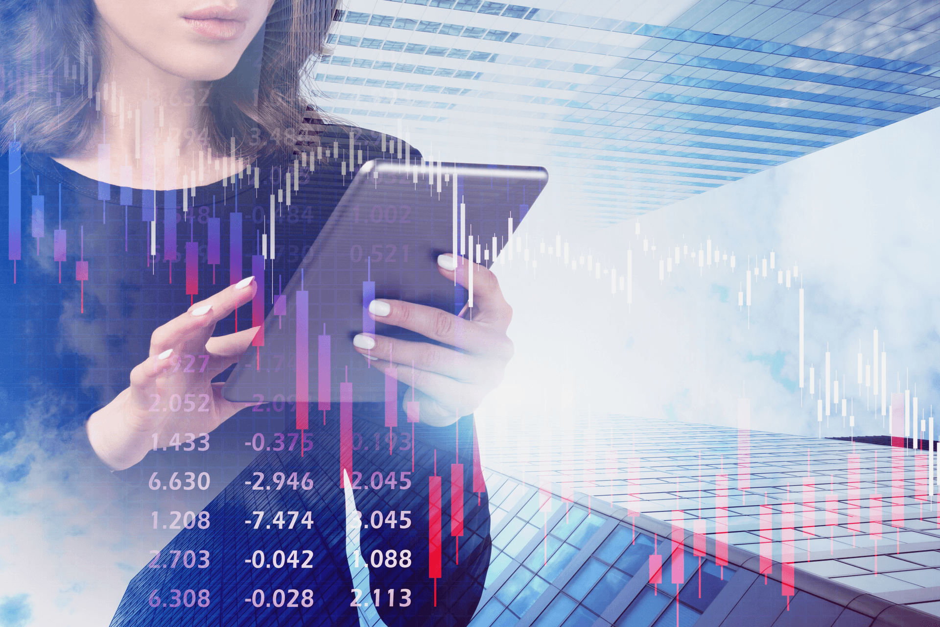 Frauen-erfolgreicher-an-der-Börse-Frau-iPad