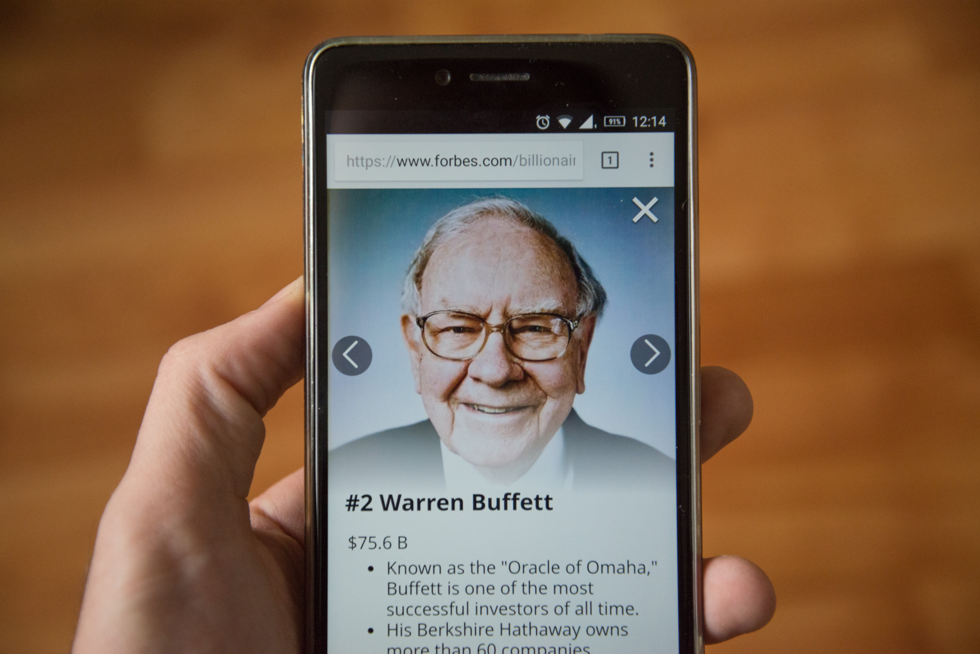 Warren Buffett ist einer der erfolgreichsten Anleger nach der Value-Anlagestrategie